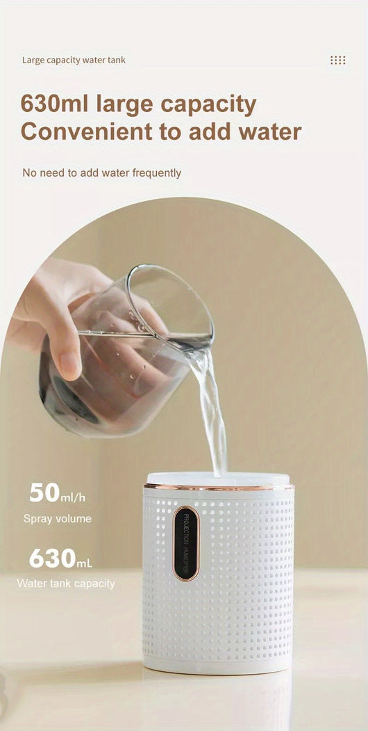 Humidificador con Proyector LED y Aromaterapia de Gran Capacidad - Image 9