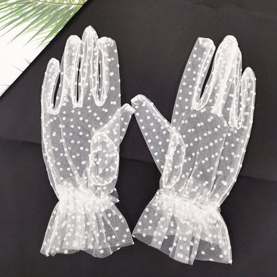 Guantes de Encaje Elegantes para Niñas y Mujeres - Accesorios de Fiesta y Eventos - Image 8