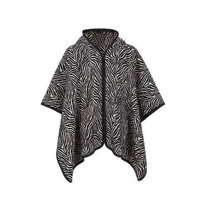 Capa Sudadera Negra con Patrón Moderno - Image 7
