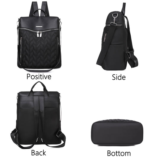 Mochila Oxford para Mujer Invierno - Gran Capacidad y Diseño Minimalista - Image 8