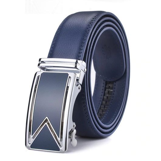Cinturón de Cuero Genuino para Hombre con Hebilla Click Ajustable - Estilo Ejecutivo - Image 3