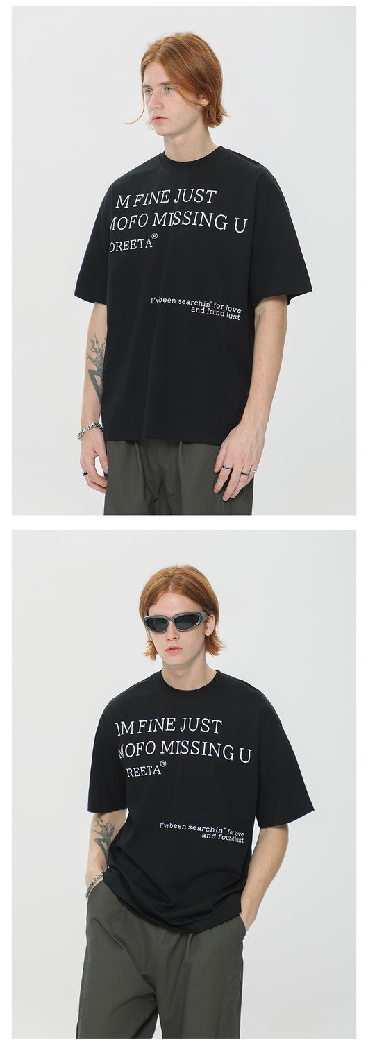 Camiseta de Algodón para Hombre con Estampado Offset - Image 15