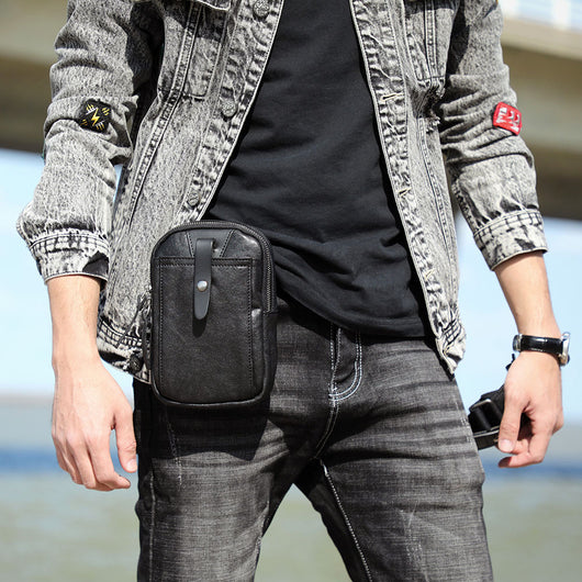 Bolsa Bandolera de Cuero Unisex - Diseño Moderno y Funcional