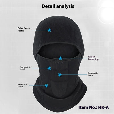 Pasamontaña Térmico para Ciclismo y Motociclismo - Protección Contra Viento y Frío - Image 17