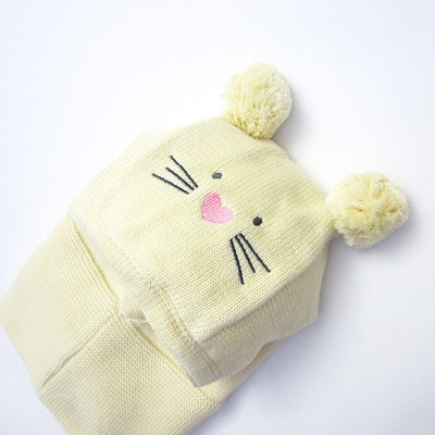 Set de Gorros Tejidos para Niños - Diseño Calicó Otoño e Invierno - Image 8