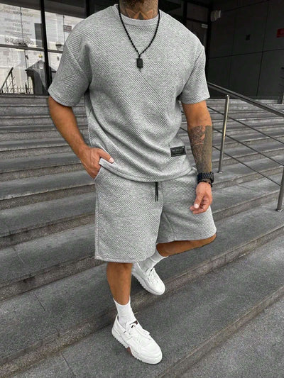 Conjunto Corto Hombre: Playera y Shorts Cómodos y Frescos - Image 11