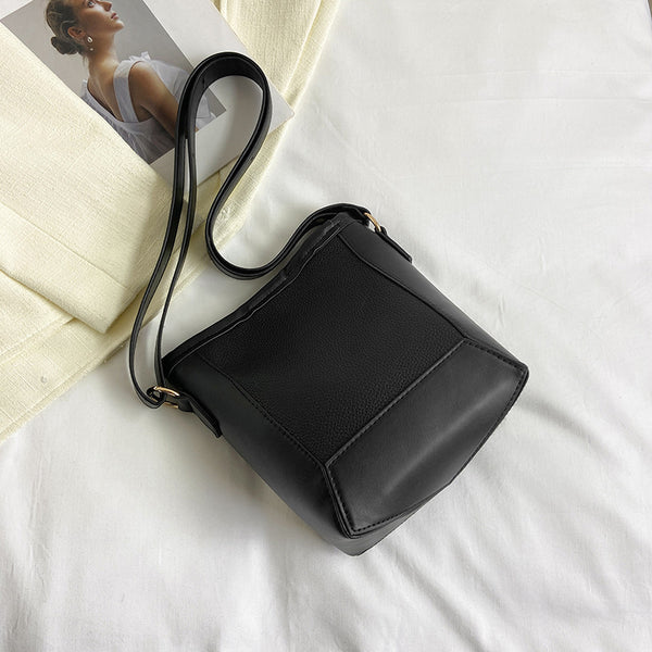 Bolso Bandolera Bucket de Un Hombro - Diseño Minimalista