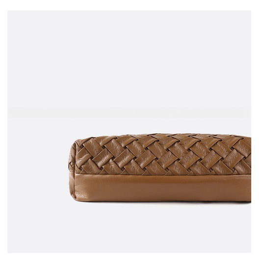 Bolso de Cuero Plisado con Gran Capacidad - Bolsa de Hombro Portátil y Elegante - Image 22
