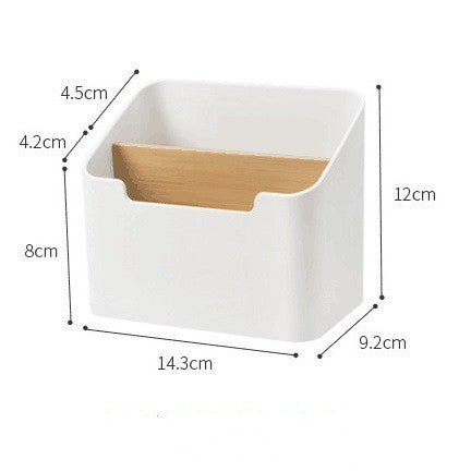 Dispensador de Pañuelos con Cubierta de Bambú Impermeable para Cocina - Image 9