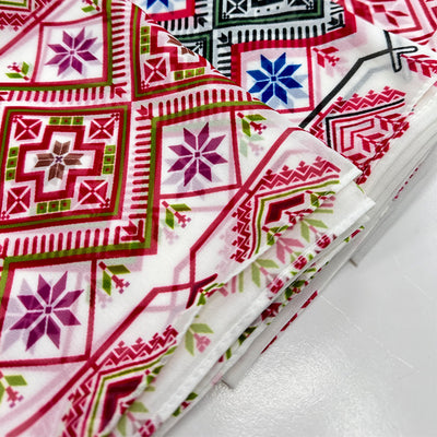 Pañuelo Largo de Gasa Perlada con Estampado Liso - Hijab Versátil para Mujer - Image 13