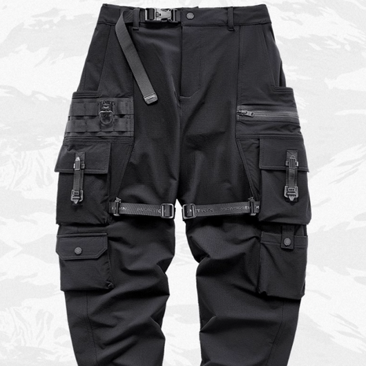 Pantalones Deportivos Holgados con Cordón para Hombre
