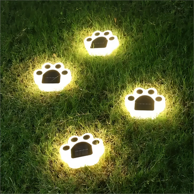 Luces Solares de Jardín con Diseño de Patitas - Decoración LED Impermeable para Exteriores - Image 15