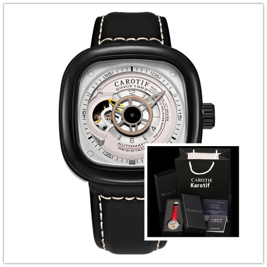 Reloj Mecánico Automático Cuadrado Hueco para Hombre - Estilo Hot Blast Dunk - Image 8