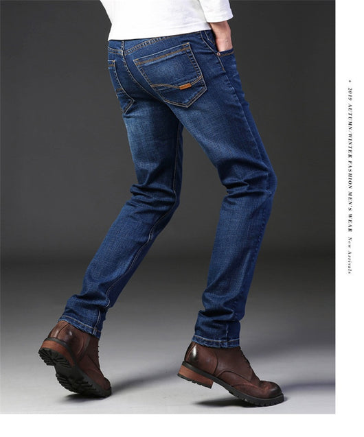 Jeans Ejecutivos de Verano para Hombre - Corte Recto Elástico y Cómodo - Image 15