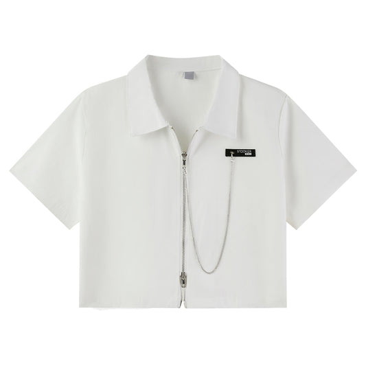 Blusa Suelta Casual de Manga Corta para Mujer - Image 2