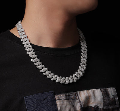 Conjunto Jinba Legend con Moissanita Premium - Collar y Cadena en Plata S925 - Image 7