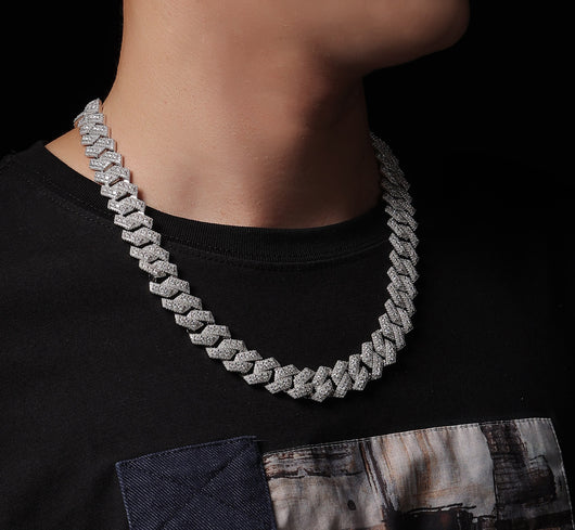 Conjunto Jinba Legend con Moissanita Premium - Collar y Cadena en Plata S925 - Image 7