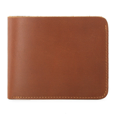 Billetera Retro de Cuero Genuino Primera Capa para Hombre - Image 6