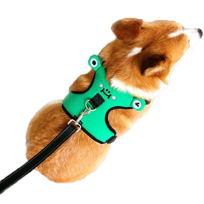 Arnés de Paseo para Perro Pequeño con Chaleco y Cuerda de Tracción - Image 5