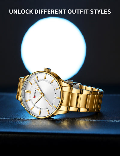 Reloj Hombre Esfera Grande Resistente al Agua - Image 10