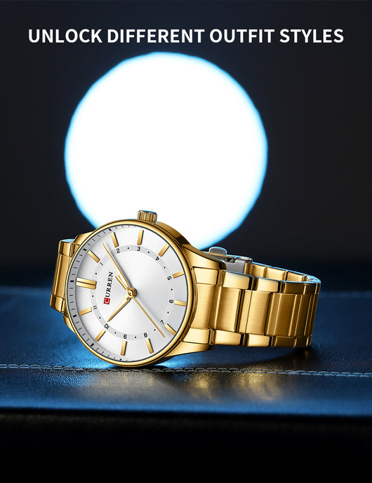 Reloj Hombre Esfera Grande Resistente al Agua - Image 10