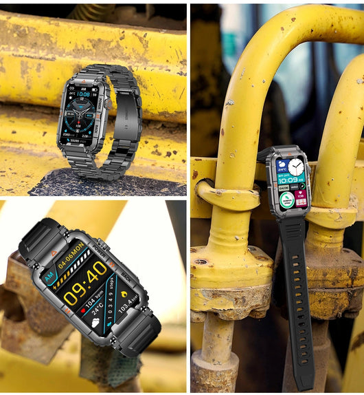 Reloj Inteligente con Monitor de Frecuencia Cardíaca, Oxígeno y Presión Arterial - Image 18