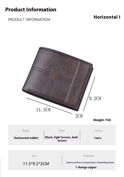 Billetera Compacta Multifuncional para Hombre con Clip - Image 8
