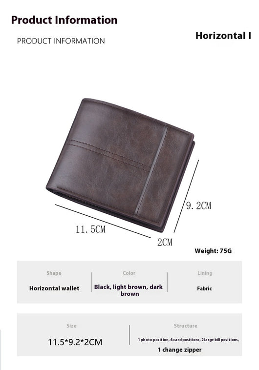 Billetera Compacta Multifuncional para Hombre con Clip - Image 8