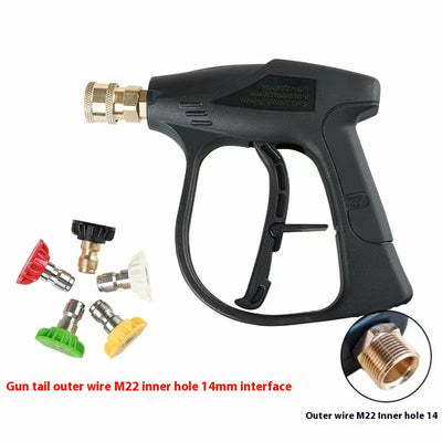 Pistola de Alta Presión para Lavado de Autos con Válvula de Aluminio - Image 12