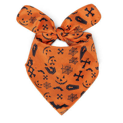 Toalla Triangular Halloween para Perros Doble Capa Absorbente - Image 4