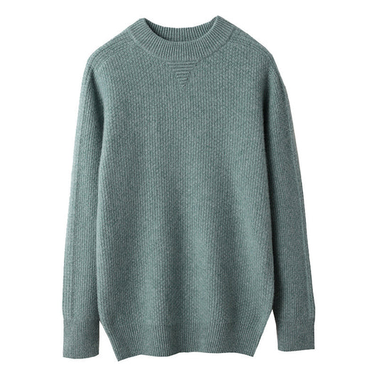 Suéter de Cachemira con Patrón Rombo para Hombre - Invierno - Image 5
