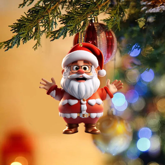 Adorno Navideño Acrílico Santa Claus - Decoración Festiva Premium - Image 21