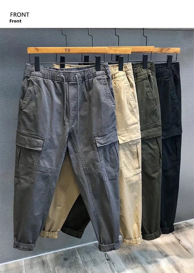 Pantalones Casuales Holgados para Trabajo Otoño Hombre - Image 10