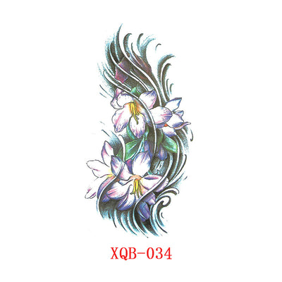 Tatuaje Temporal Floral de Media Manga - Image 35