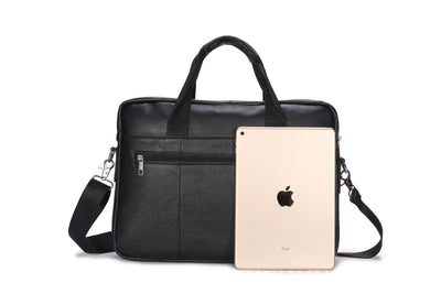 Bolso de Cuero Vacuno Vintage Primera Capa para Hombre - Image 19