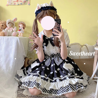 Blusa Kawaii con Orejas de Conejo - Estilo Soft Girl Lolita Versátil - Image 14