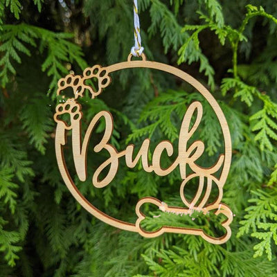 Adornos Navideños Personalizados con Etiqueta de Regalo - Image 5
