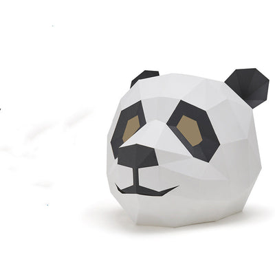 Máscara de Panda 3D Tesoro Nacional - DIY Personalizable para Fiestas - Image 9