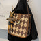 Bolsa Bucket Texturizada Lingge para Otoño e Invierno