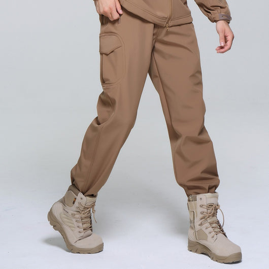 Pantalones Soft Shell para Hombre - Impermeables, Transpirables y Resistentes - Image 8