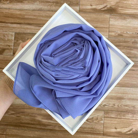 Pañuelo Hijab de Gasa Perlada Liso para Mujer - Image 53