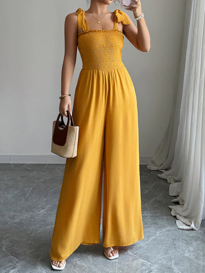 Jumpsuit Elegante de Cintura Alta con Pantalón Ancho - Image 17