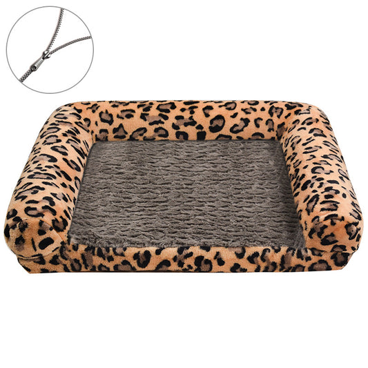 Casa Cama para Perro Desmontable con Diseño de Patitas - Funda Lavable - Image 2