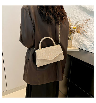 Bolso Cuadrado Pequeño con Diamantes para Mujer - Image 12