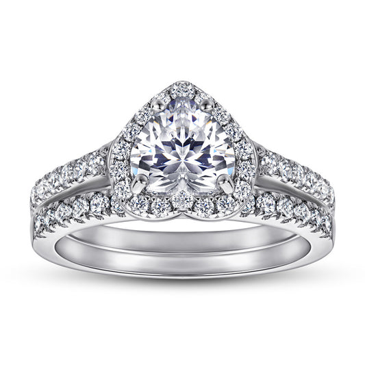 Anillo de Plata 925 Corazón Amor - Diseño Europeo y Americano para Mujer - Image 2