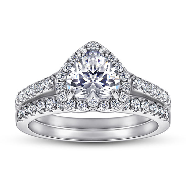 Anillo de Plata 925 Corazón Amor - Diseño Europeo y Americano para Mujer - Image 2