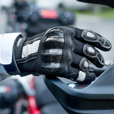 Guantes de Motociclista de Cuero Transpirable para Hombre y Mujer - Protección Todo Clima - Image 13