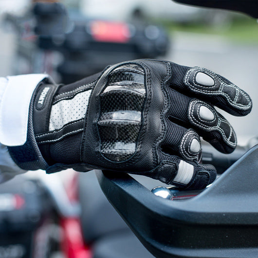 Guantes de Motociclista de Cuero Transpirable para Hombre y Mujer - Protección Todo Clima - Image 13