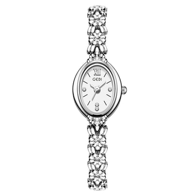 Reloj Compacto Retro de Lujo para Mujer con Diseño Exquisito - Image 6
