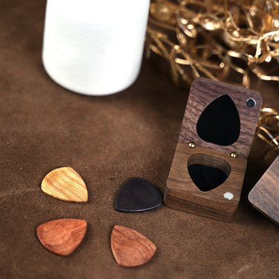 Organizador de Púas de Guitarra en Madera - Caja Almacenamiento Premium - Image 22
